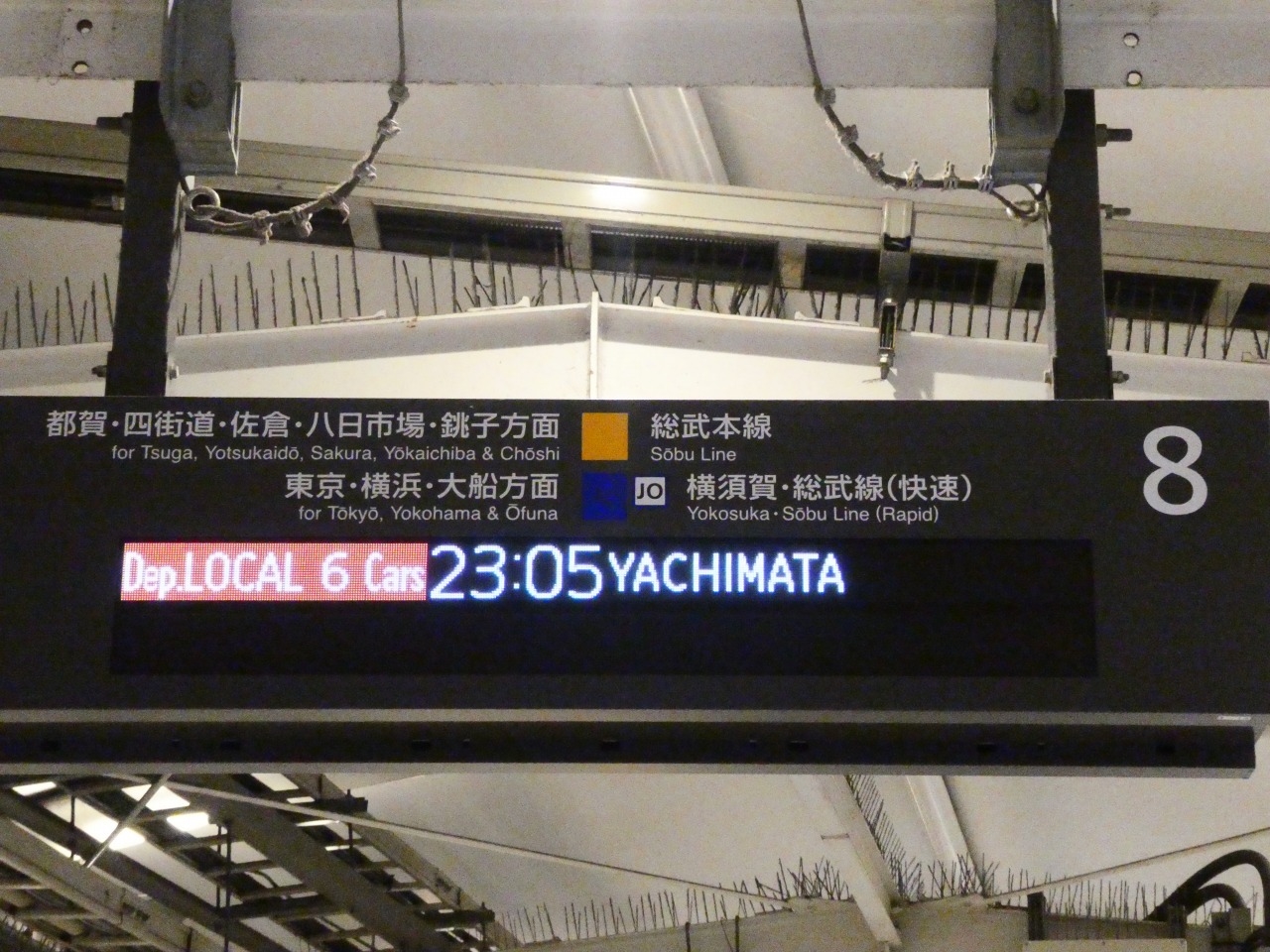 発車標・総武本線